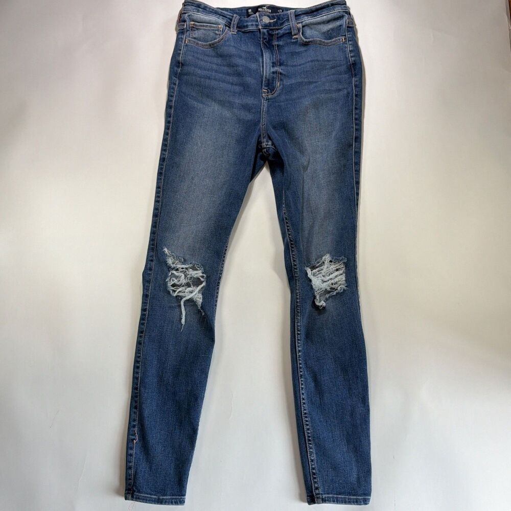 Hollister Women’s Ultra High Rise Super Skinny Jeans Size 9R / 29w / 28L